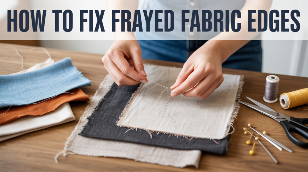 How to Fix Frayed Fabric Edges