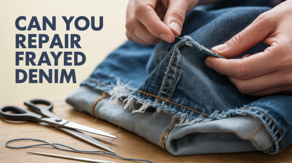 Can You Repair Frayed Denim