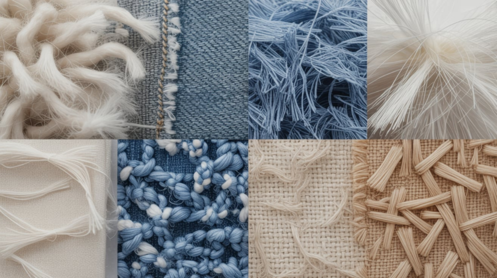 Fabric Fraying by Material Type