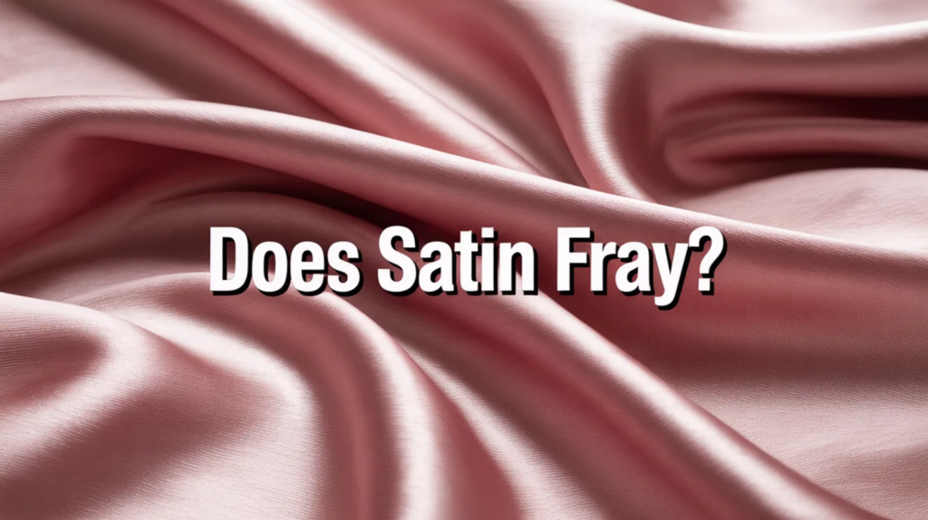 Does Satin Fray?